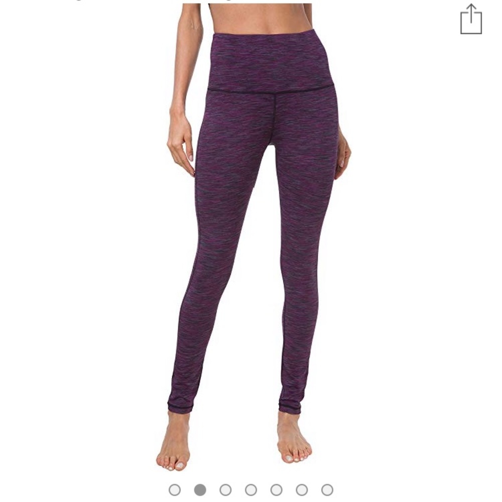 Queenie Ke High Waist Yoga Leggings Purple XS